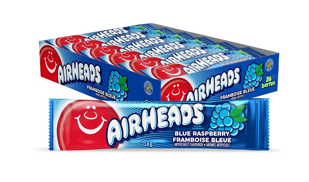 AIRHEAD BLUE RASPBERRY 36pk | Murray Wholesale